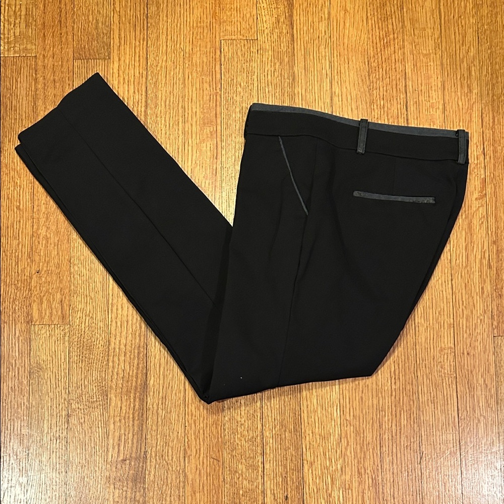 Ann Taylor Black Straight-Leg Women's Dress Pants